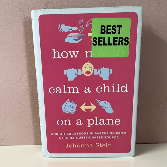 How Not to Calm a Child on a Plane by Johanna Stein Hardcover Book GUC - Picture 1 of 8